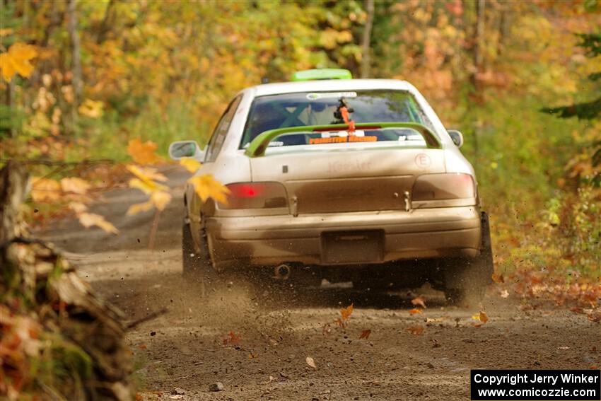 Jordon Haberer / Drew Staples Subaru Impreza on SS13, Trouble.