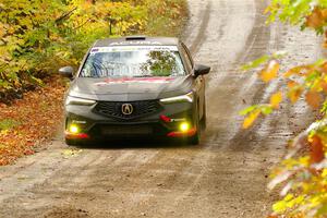 Chris Sladek / John Sharps Acura Integra on SS13, Trouble.