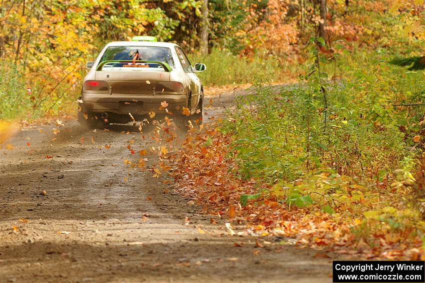 Jordon Haberer / Drew Staples Subaru Impreza on SS13, Trouble.