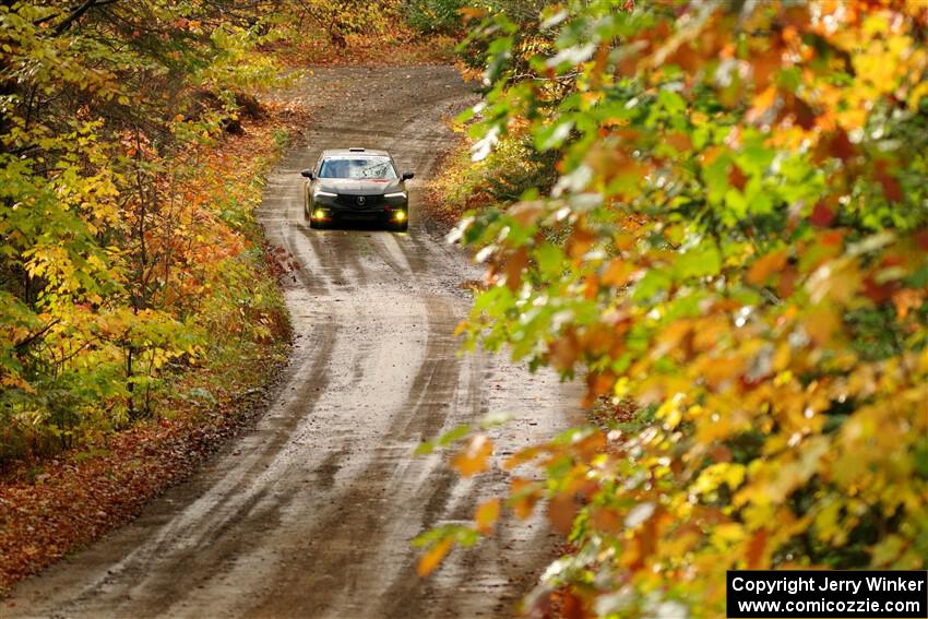 Chris Sladek / John Sharps Acura Integra on SS13, Trouble.