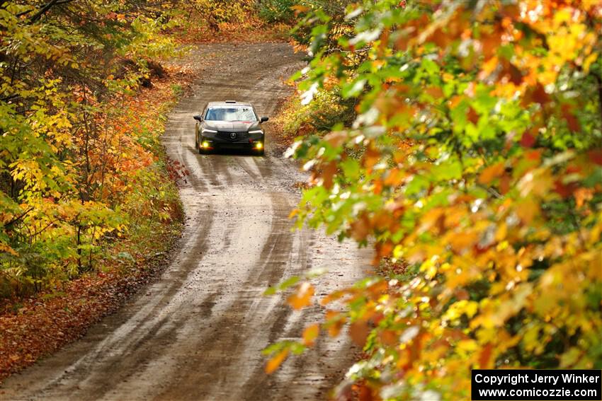 Chris Sladek / John Sharps Acura Integra on SS13, Trouble.