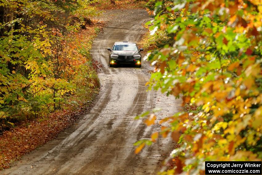 Chris Sladek / John Sharps Acura Integra on SS13, Trouble.