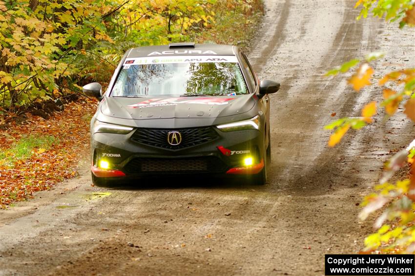 Chris Sladek / John Sharps Acura Integra on SS13, Trouble.