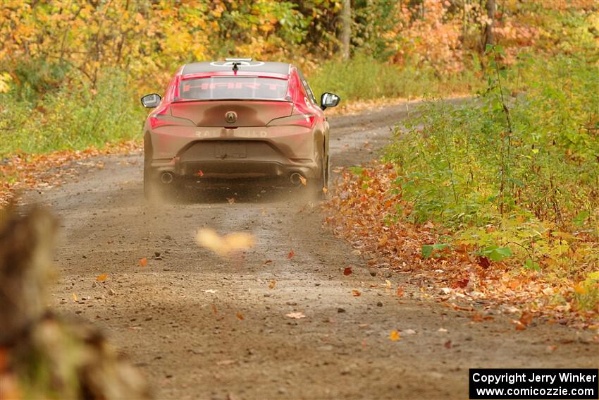 Chris Sladek / John Sharps Acura Integra on SS13, Trouble.