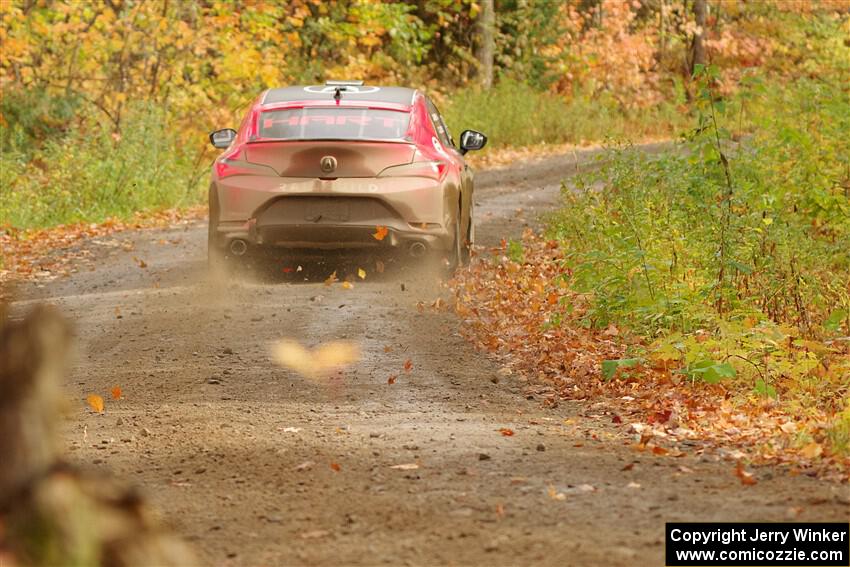 Chris Sladek / John Sharps Acura Integra on SS13, Trouble.