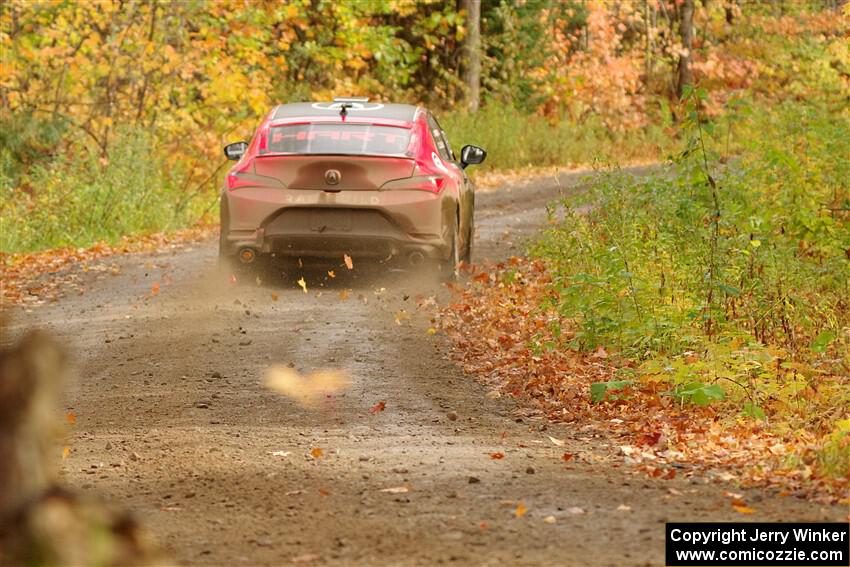 Chris Sladek / John Sharps Acura Integra on SS13, Trouble.