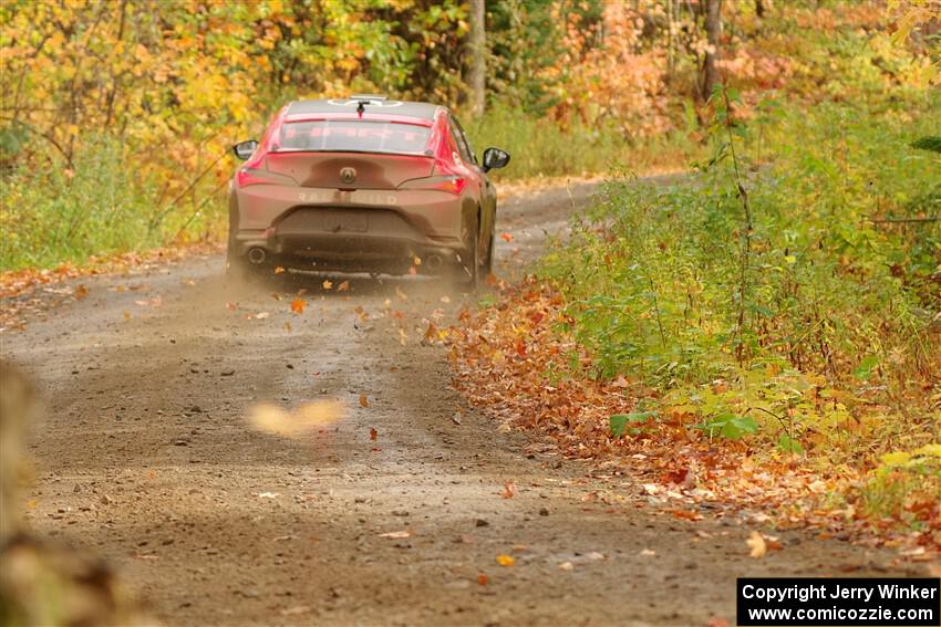 Chris Sladek / John Sharps Acura Integra on SS13, Trouble.