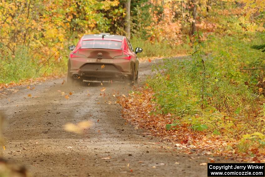 Chris Sladek / John Sharps Acura Integra on SS13, Trouble.