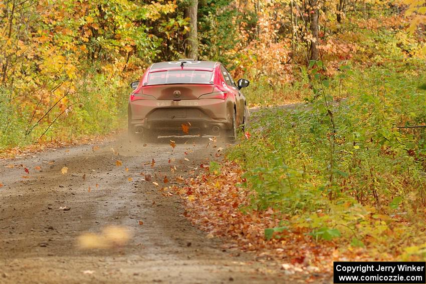 Chris Sladek / John Sharps Acura Integra on SS13, Trouble.