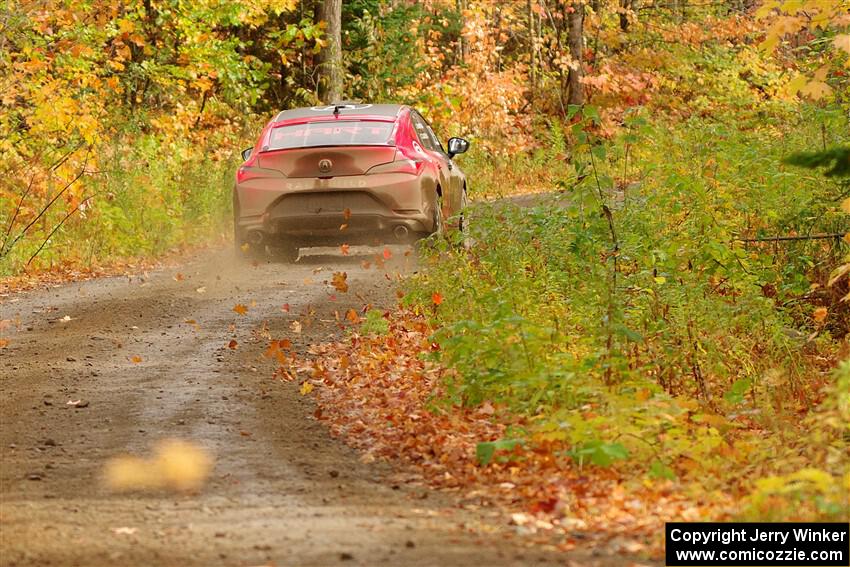 Chris Sladek / John Sharps Acura Integra on SS13, Trouble.