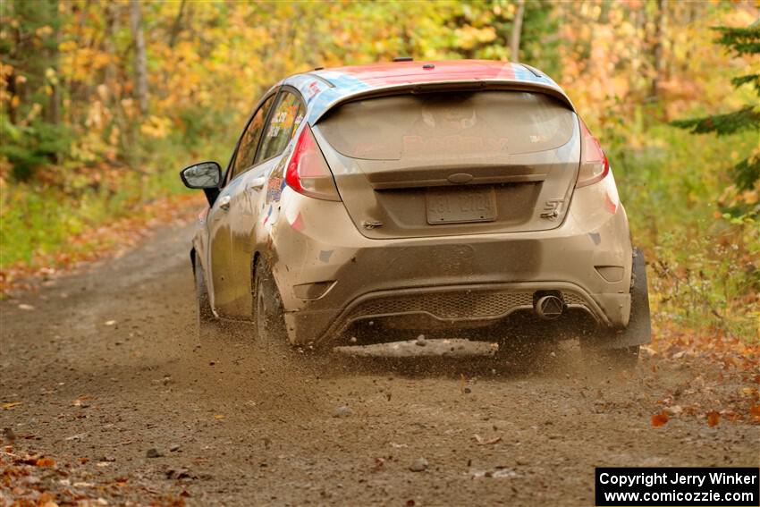 Chris Cyr / Glen Ray Ford Fiesta ST on SS13, Trouble.