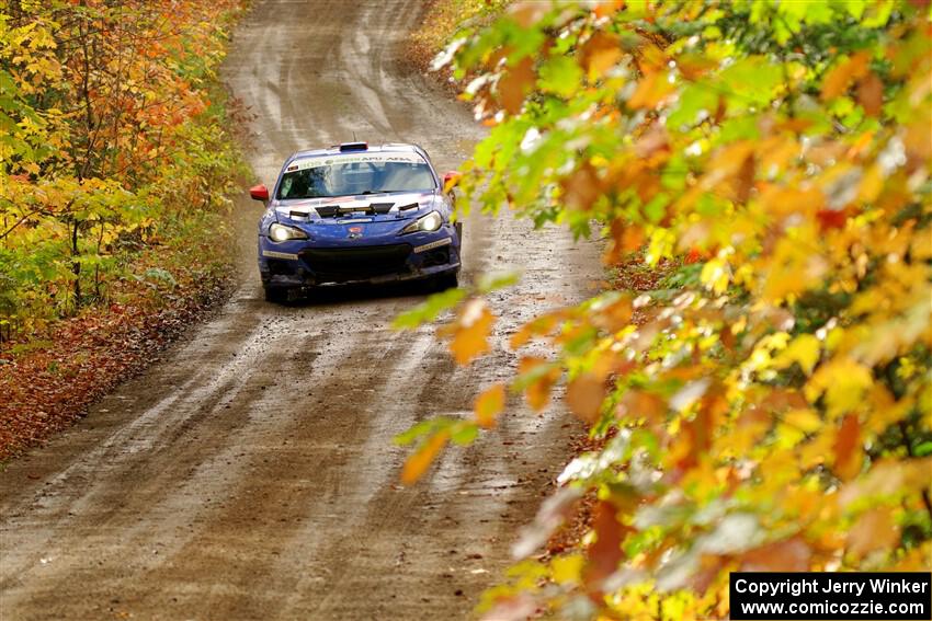 Santiago Iglesias / R.J. Kassel Subaru BRZ on SS13, Trouble.