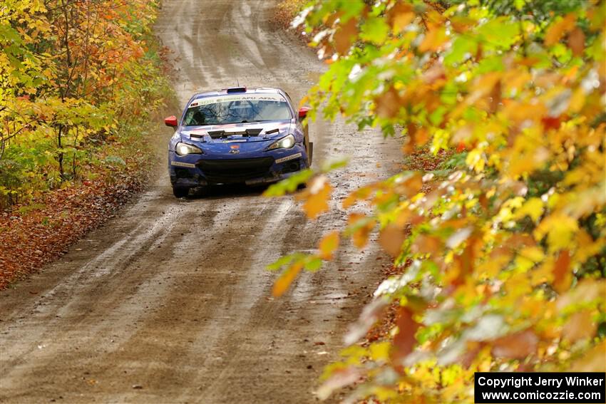 Santiago Iglesias / R.J. Kassel Subaru BRZ on SS13, Trouble.