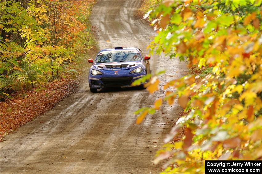 Santiago Iglesias / R.J. Kassel Subaru BRZ on SS13, Trouble.