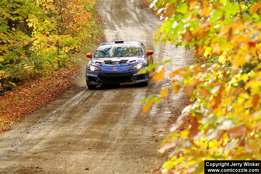 Santiago Iglesias / R.J. Kassel Subaru BRZ on SS13, Trouble.