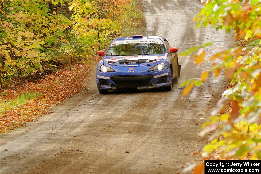 Santiago Iglesias / R.J. Kassel Subaru BRZ on SS13, Trouble.