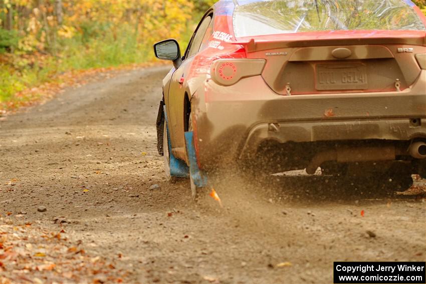 Santiago Iglesias / R.J. Kassel Subaru BRZ on SS13, Trouble.