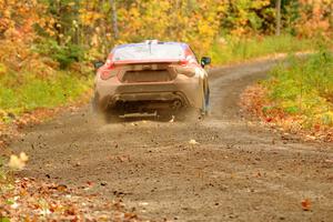 Santiago Iglesias / R.J. Kassel Subaru BRZ on SS13, Trouble.