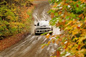 Aidan Hicks / John Hicks Subaru Impreza Wagon on SS13, Trouble.