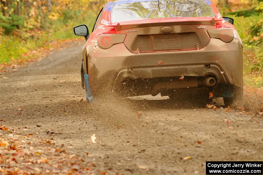 Santiago Iglesias / R.J. Kassel Subaru BRZ on SS13, Trouble.