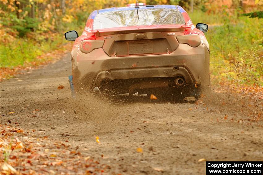 Santiago Iglesias / R.J. Kassel Subaru BRZ on SS13, Trouble.