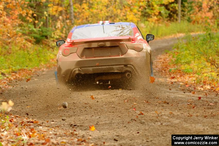 Santiago Iglesias / R.J. Kassel Subaru BRZ on SS13, Trouble.