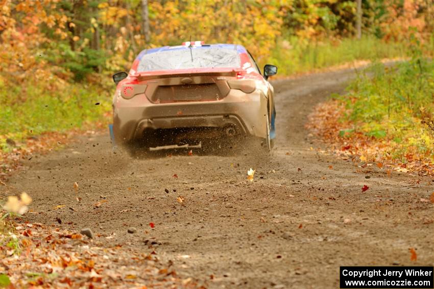 Santiago Iglesias / R.J. Kassel Subaru BRZ on SS13, Trouble.