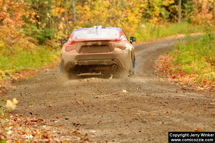 Santiago Iglesias / R.J. Kassel Subaru BRZ on SS13, Trouble.