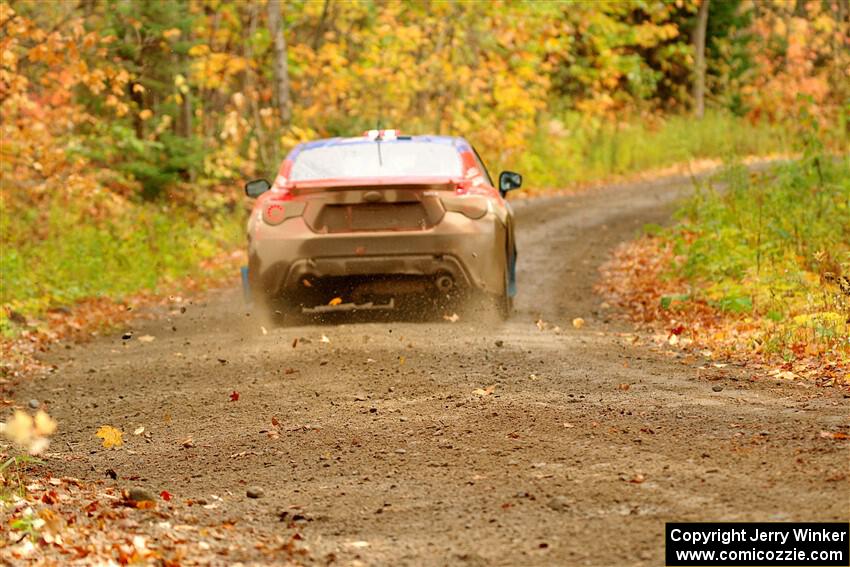 Santiago Iglesias / R.J. Kassel Subaru BRZ on SS13, Trouble.