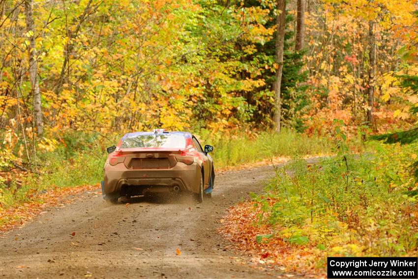 Santiago Iglesias / R.J. Kassel Subaru BRZ on SS13, Trouble.