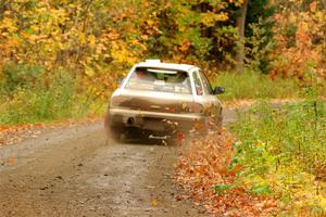 Aidan Hicks / John Hicks Subaru Impreza Wagon on SS13, Trouble.