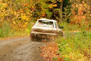 Aidan Hicks / John Hicks Subaru Impreza Wagon on SS13, Trouble.