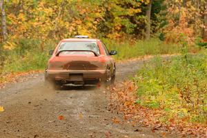 Travis Mattonen / Anikka Nykanen Subaru Impreza on SS13, Trouble.