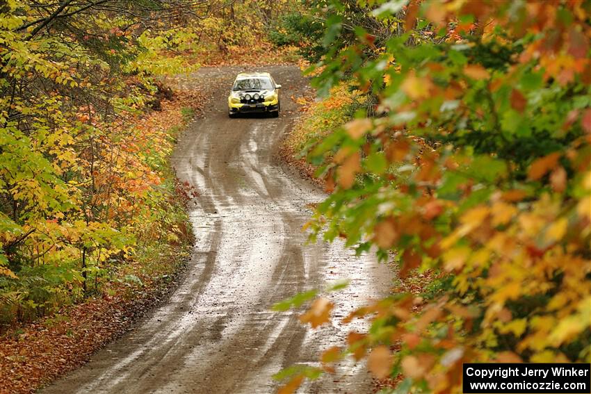 Colin Schulz / Jake Carlson Subaru WRX STi on SS13, Trouble.