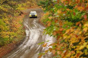 Colin Schulz / Jake Carlson Subaru WRX STi on SS13, Trouble.