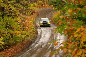 Colin Schulz / Jake Carlson Subaru WRX STi on SS13, Trouble.