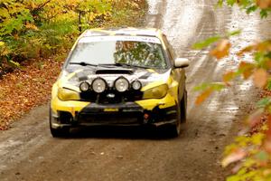 Colin Schulz / Jake Carlson Subaru WRX STi on SS13, Trouble.