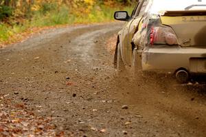 Colin Schulz / Jake Carlson Subaru WRX STi on SS13, Trouble.