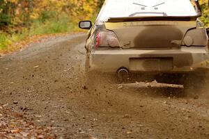 Colin Schulz / Jake Carlson Subaru WRX STi on SS13, Trouble.