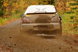 Colin Schulz / Jake Carlson Subaru WRX STi on SS13, Trouble.