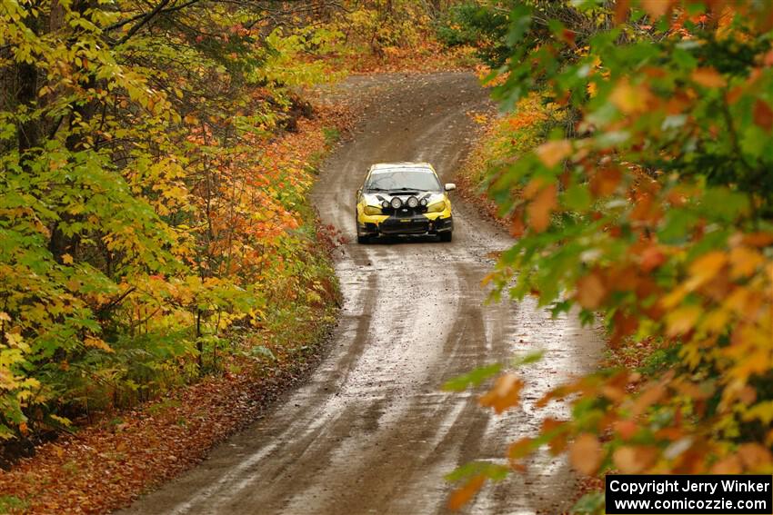 Colin Schulz / Jake Carlson Subaru WRX STi on SS13, Trouble.