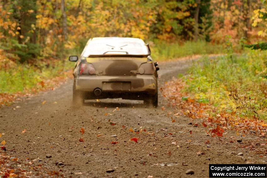 Colin Schulz / Jake Carlson Subaru WRX STi on SS13, Trouble.