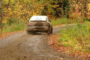 Colin Schulz / Jake Carlson Subaru WRX STi on SS13, Trouble.