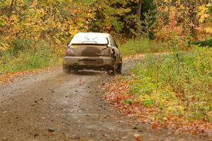 Colin Schulz / Jake Carlson Subaru WRX STi on SS13, Trouble.