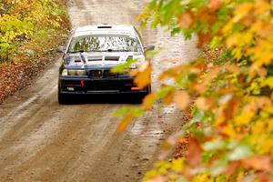 Ryan George / Heather Stieber-George BMW M3 on SS13, Trouble.