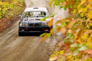 Ryan George / Heather Stieber-George BMW M3 on SS13, Trouble.