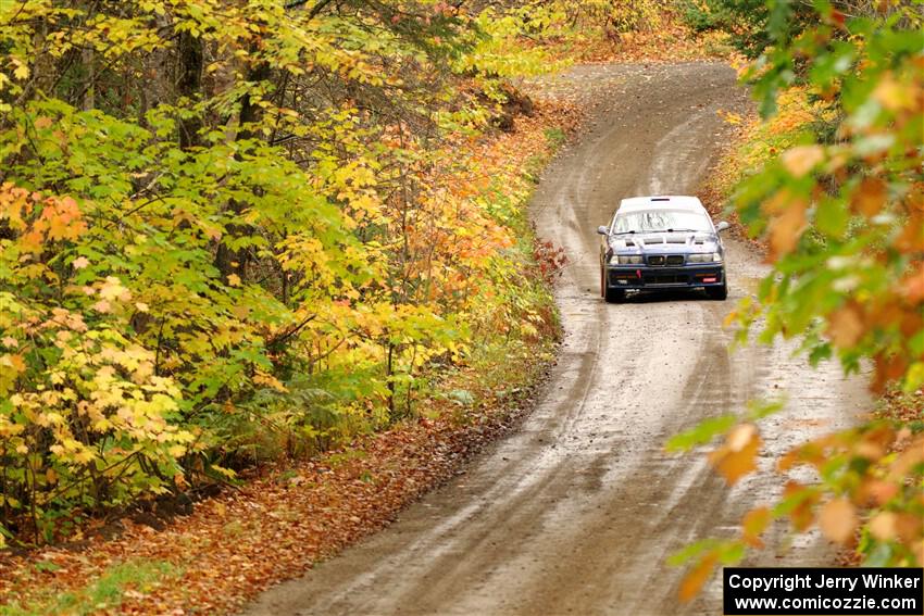 Ryan George / Heather Stieber-George BMW M3 on SS13, Trouble.