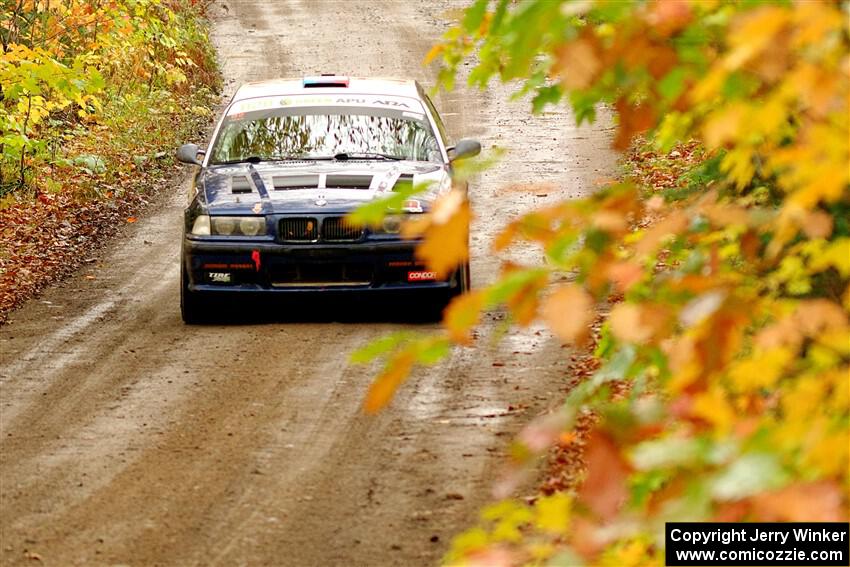 Ryan George / Heather Stieber-George BMW M3 on SS13, Trouble.