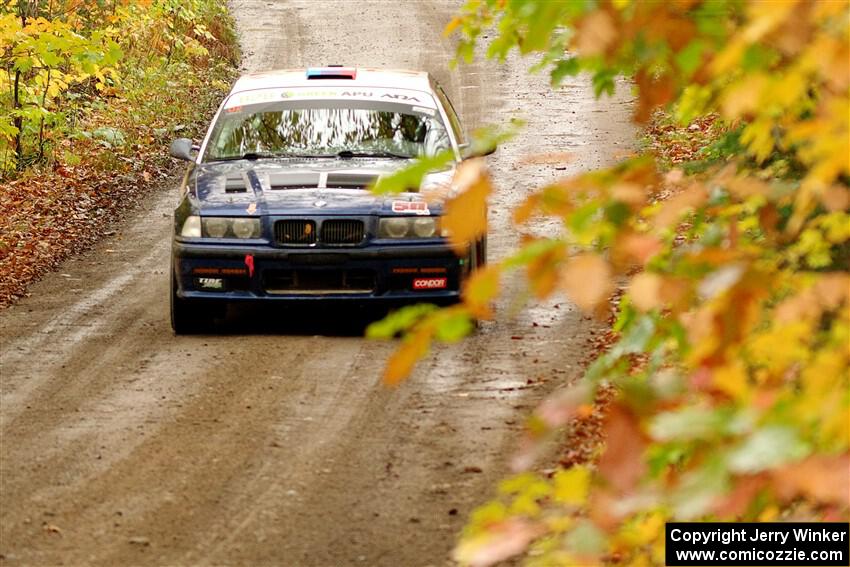 Ryan George / Heather Stieber-George BMW M3 on SS13, Trouble.