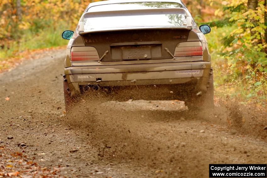 Ryan George / Heather Stieber-George BMW M3 on SS13, Trouble.